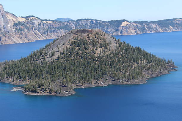 Crater Lake from scenic drive