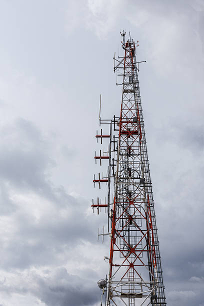istock A tall telecommunication tower with antennas 2242067383