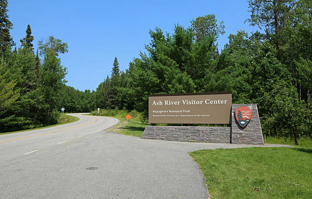 istock Entrance road with the board 2242086817