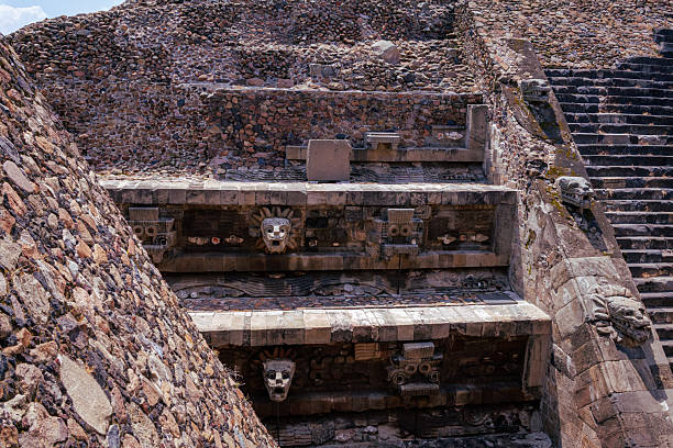 Teotihuacan archaeological site in Mexico