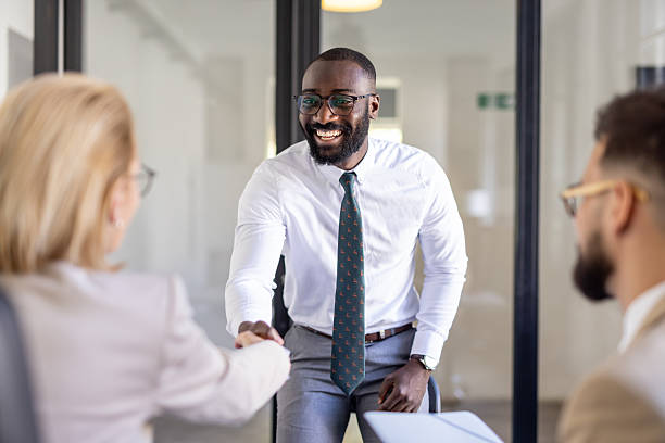istock Joyful Moment in Interview with Positive Candidate Connection 2242090332
