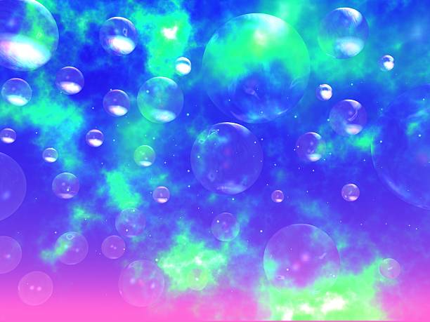 istock Fantastic landscape of Clouds and Bubbles 2242097333