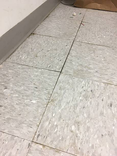 Brown Cove Base on Tan Wall in Retail Store. High quality photo