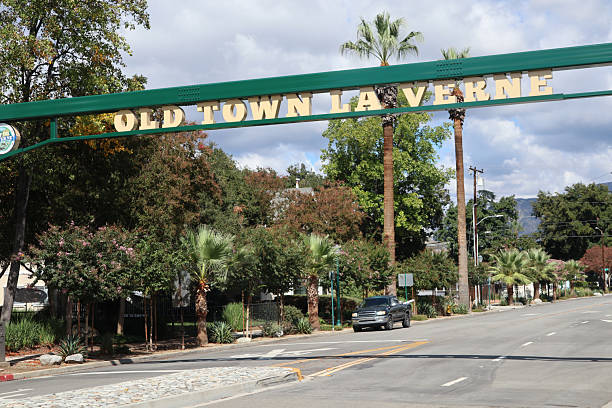istock Old Town La Vern Sign 2242108316
