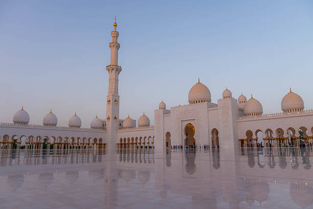 istock Sheikh Zayed Grand Mosque courtyard in Abu Dhabi, UAE 2242113264