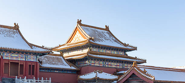 istock Forbidden City in snow 2242113962