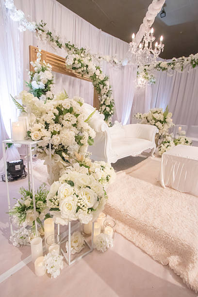 istock Indian traditional wedding ceremony interiors and decorations 2242115196