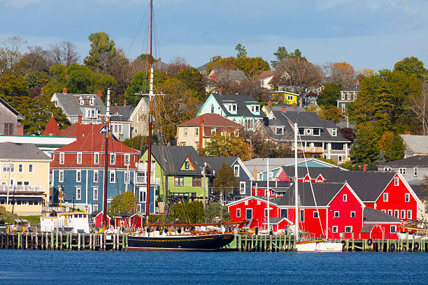 istock Nova Scotia fishing village 2242123924