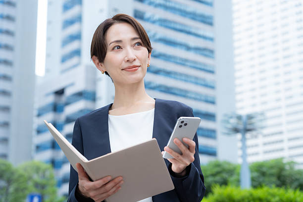 istock A middle-aged businesswoman working in an office district 2242141700