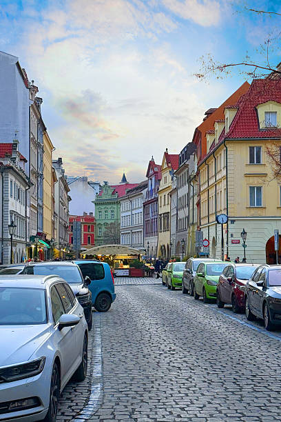 istock Prague. Old town street in Prague 2242146395