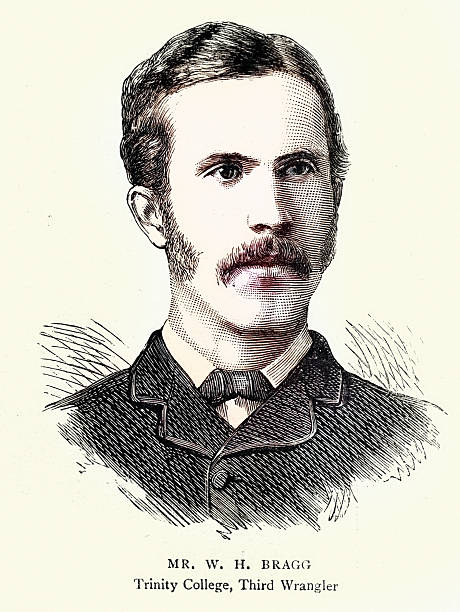 istock William Henry Bragg, mathematician, a British X-ray crystallographer, 1884, 19th Century vintage illustration 2242160996