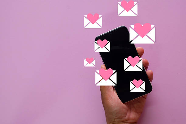 istock Online Dating App, Love Message, and Communication Concept 2242163884