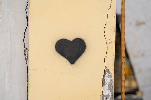 Abstract graffiti pattern in bold yellow, black on white background. Urban, vibrant, with street, edgy appeal. Creative poster, flyer, digital art, modern urban art display.