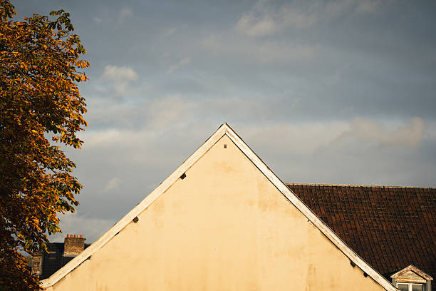 Building detail on building in Dragør, Amager, Danmark.