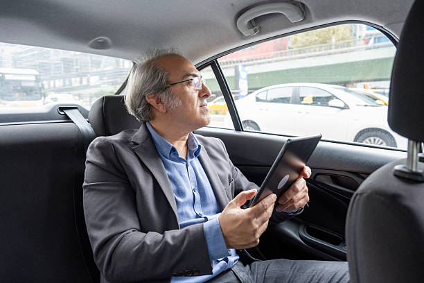istock A businessman travel in car 2242190016