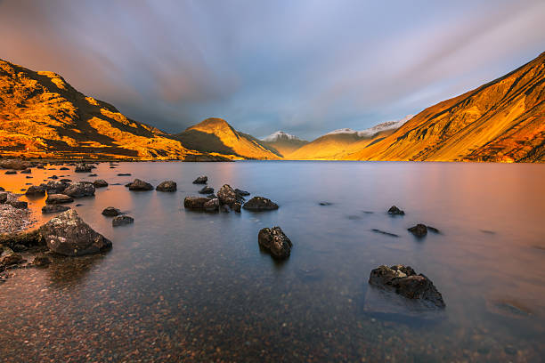istock Dramatic Sunset At Wastwater in The Lake District, UK. 2242194201