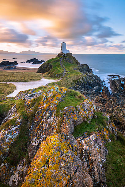 istock Twr Mawr Lighthouse Sunrise, Anglesey Coast, Wales, UK. 2242194511