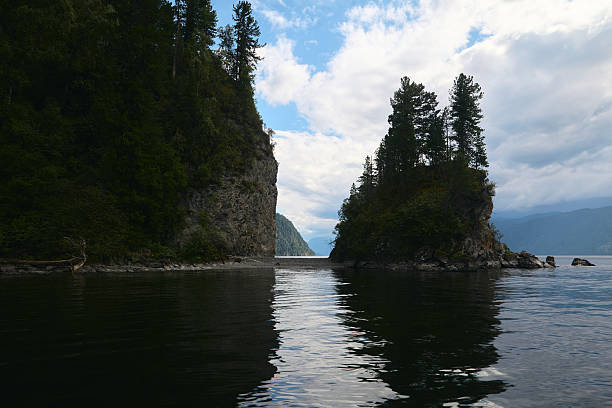 istock Islands on Teletskoe lake - Altai 2242199621