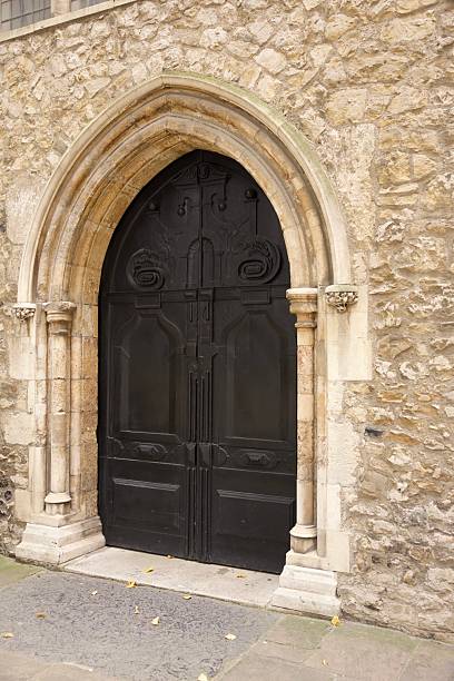A view of The Black Church build in gothic style. HDR Image.