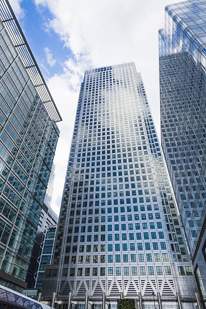 istock Glass Office Skyscrapers in a Business District 2242224511