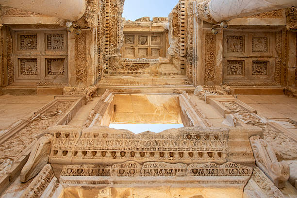 istock The Library of Celsus is a public library of ancient Rome 2242240751