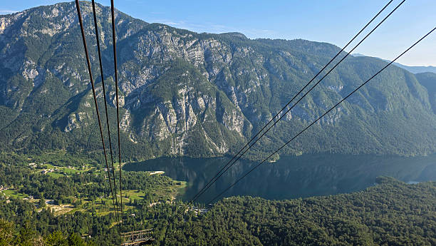 istock Lake Bohinj - view from the mountain Vogel 2242243091