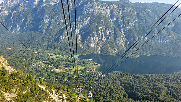 istock Lake Bohinj - view from the mountain Vogel 2242243109