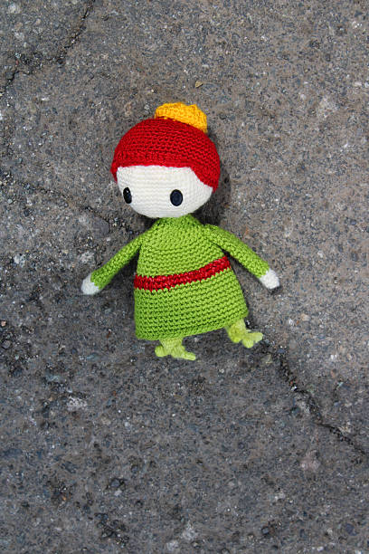 Crocheted toy, hobby.