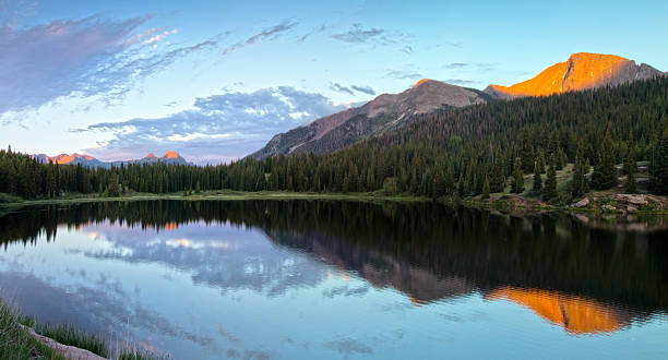 istock Amazing Dramatic Sunset at the lake 2242248439