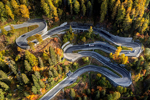istock Mountain pass in Swiss Alps 2242249761