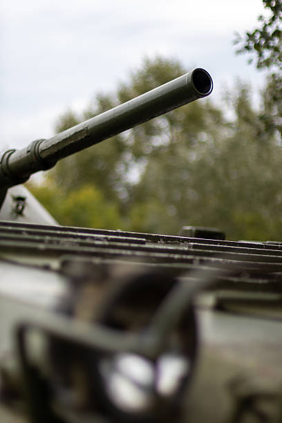 istock Tank Gun Barrel in Soft Focus 2242251165