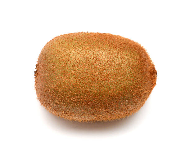 istock Kiwi fruit isolated on white background. Top view, flat lay 2242251816