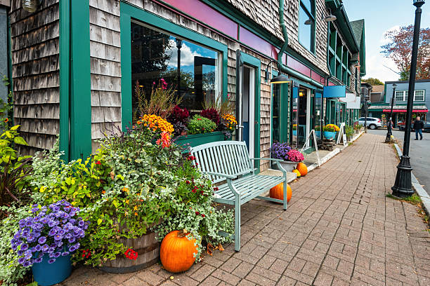istock Downtown Bar Harbor Maine USA 2242255120