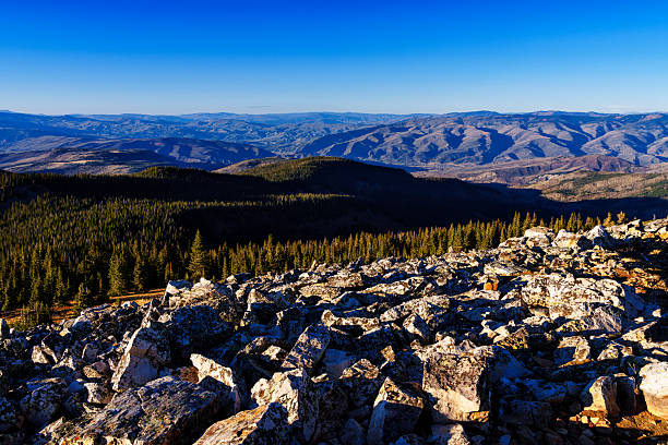High altitude alpine views in the Sawatch Range, Colorado USA.