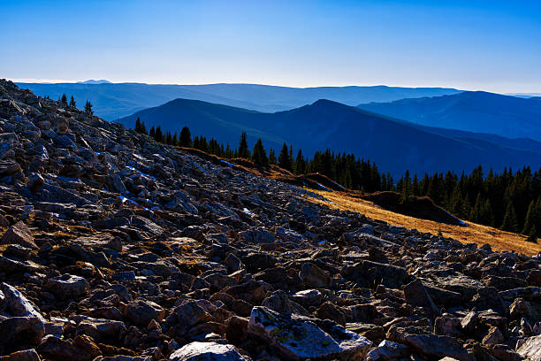 High altitude alpine views in the Sawatch Range, Colorado USA.
