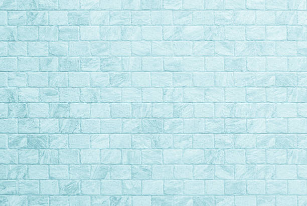 neon blue purple colors gradient brick wall street style hipster trendy modern urban concept texture background wallpaper simple template picture with empty copy space for text here