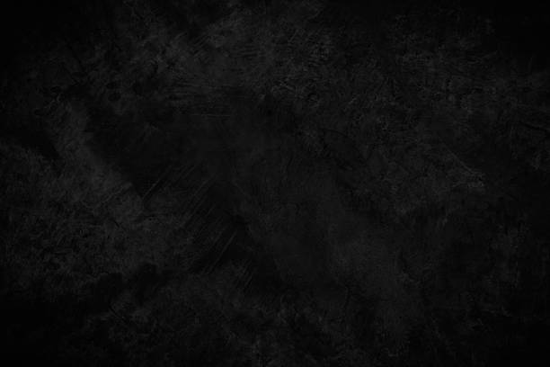 istock Black dark concrete wall background. Pattern board cement texture grunge dirty scratched for show anthracite promote product urban floor and abstract paper design element decor. Blackboard blank. 2242270000