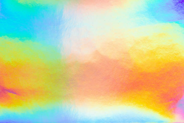 istock Holographic rainbow foil iridescent texture abstract hologram background 2242270010