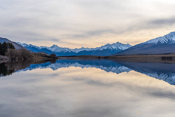 istock Mirror image reflections on alpine Lake Clearwater 2242272308