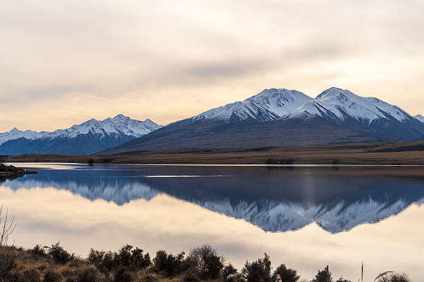 istock Mirror image reflections on alpine Lake Clearwater 2242272317