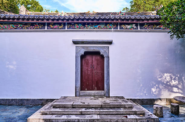Chinese traditional building .Chinese gardens