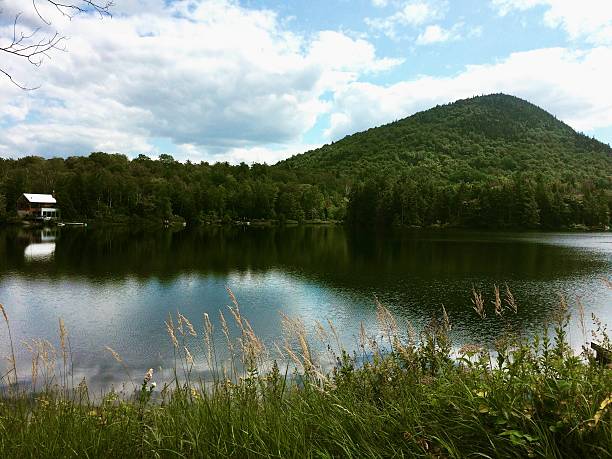istock Mountain Lake House 2242280420