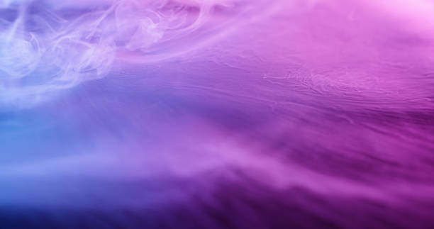istock Mist vapor neon ink splash haze texture water art 2242289769