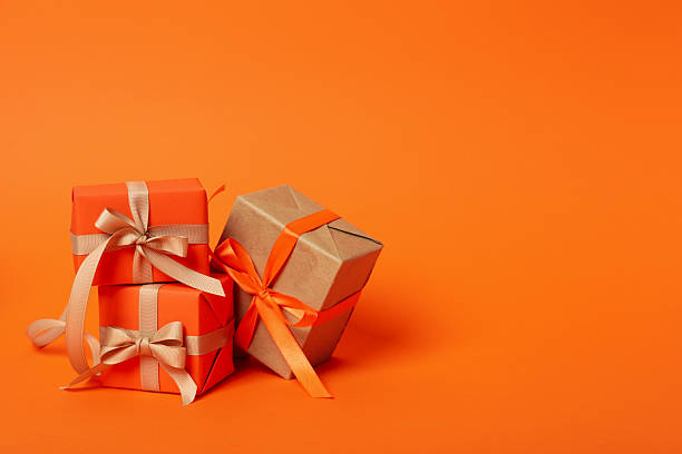 istock Autumn and fall season, fall season gift and present concept 2242291043
