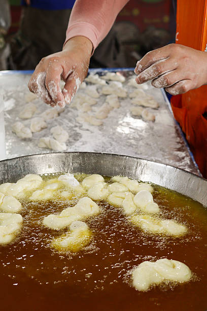 istock Doughnut breakfast Chinese street food 2242291621