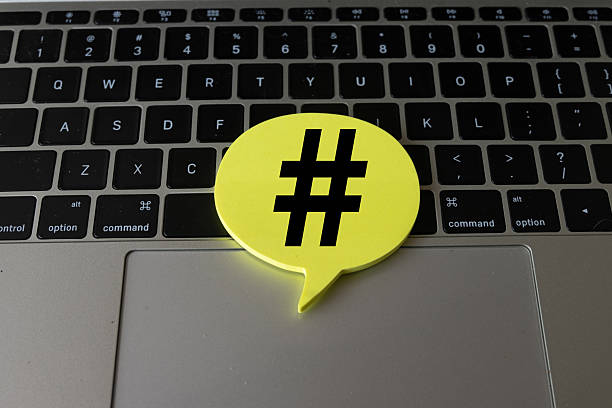 istock Hashtag (#) Symbol: Social Media Marketing and Communication Concept. 2242292920