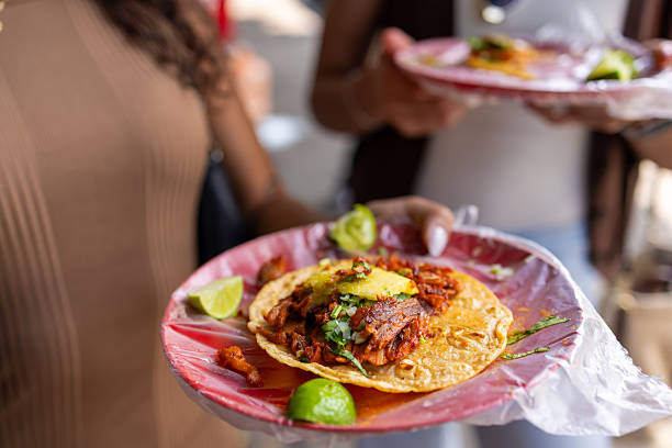 istock Tacos al Pastor on the street 2242298366