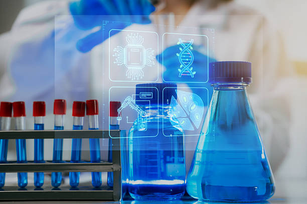 istock An Asian female scientist carefully analyzes microscopic samples and chemical solutions in a modern laboratory, conducting biology, microbiology, pharmaceutical, and medical research with precision 2242299416