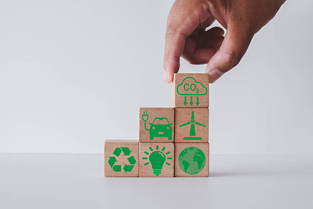 istock ESG Strategy: Building Blocks for Sustainable Business and CO2 Reduction. 2242303586