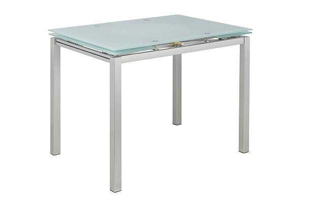 istock Table gray metal glass insulated 2242314858